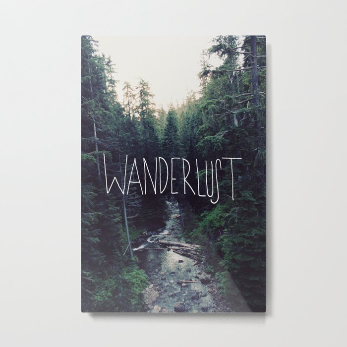 Wanderlust: Rainier Creek Metal Print