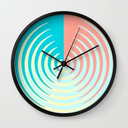 Hypnotic Spiral Wall Clock