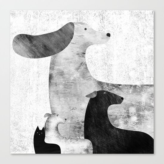Team Canvas Print