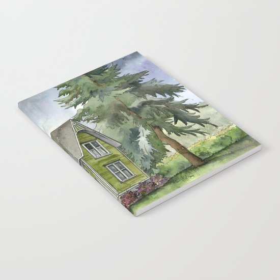 The Green Clapboard House Notebook