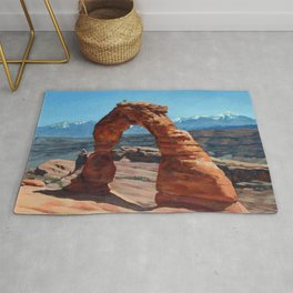 delicate arch Area & Throw Rug