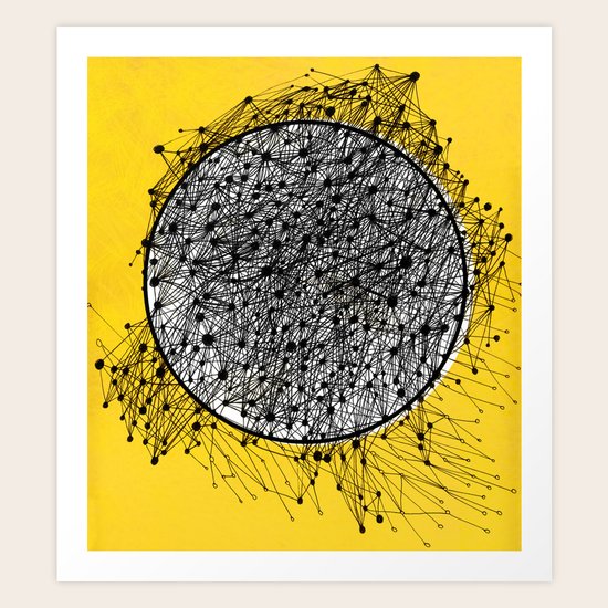 Full Moon Art Print