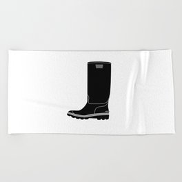 WELLINGTON BOOT. Wellies. Beach Towel