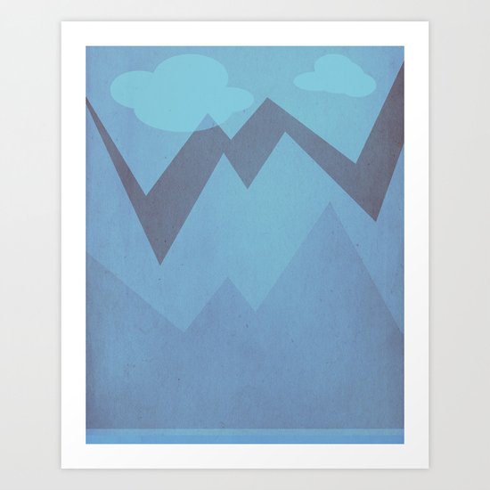Rocky MTN Art Print