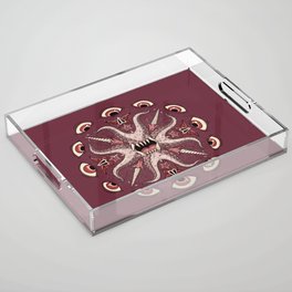 Mandala Monster Acrylic Tray
