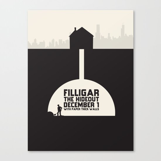 Filligar Hideout Chicago Canvas Print