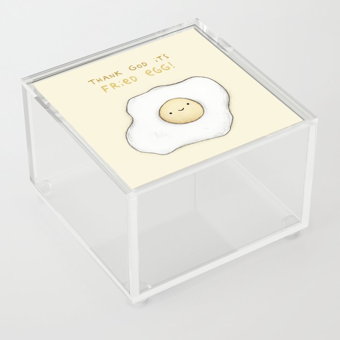 Fried Egg Acrylic Box