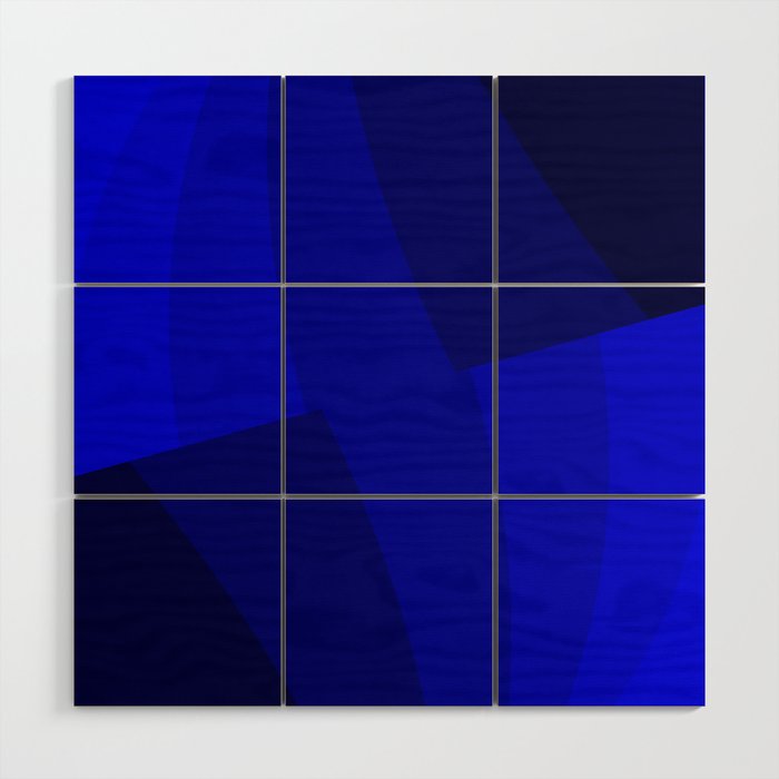 Just Blue #decor #society6 #buyart Wood Wall Art