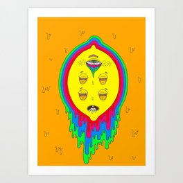 Lemon Head Art Prints For Any Decor Style Society6