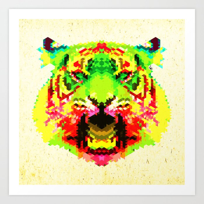 Tiger Art Print by Fimbis Society6
