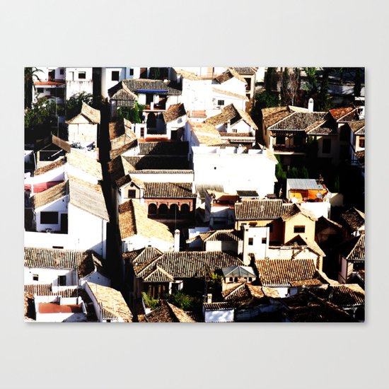 Rooftops Canvas Print