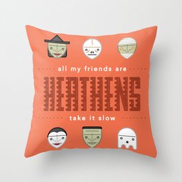 Friends Throw Pillow