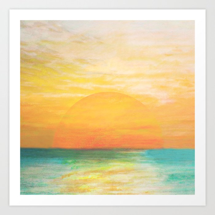Summer Sunset Kunstdrucke Summer Sunset Kunstdrucke