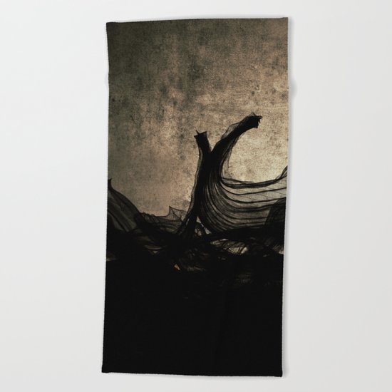 An Ocean of Dischord Beach Towel