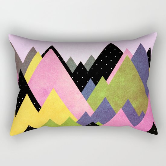 Moutains 3 Rectangular Pillow