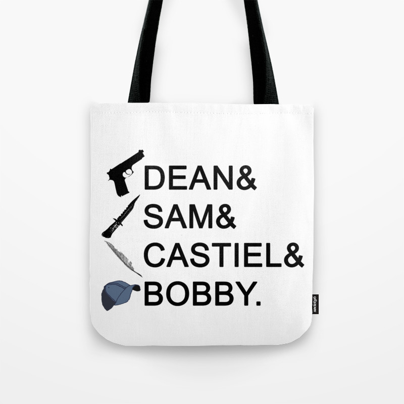 Supernatural Names Tote Bag By Pmdooling Society6