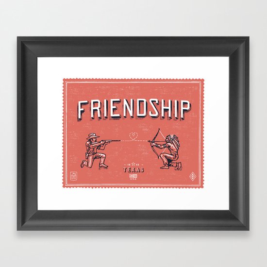 Texas Framed Art Print