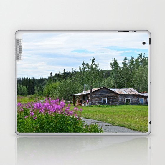 Pioneer Cabin - Alaska Laptop & iPad Skin