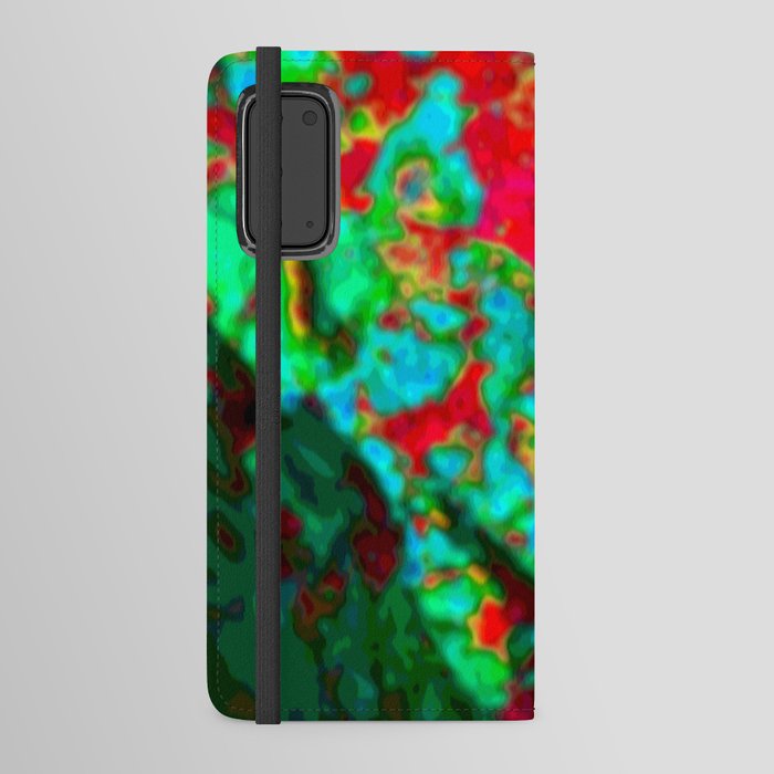 Green Chalcopyrite Android Wallet Case