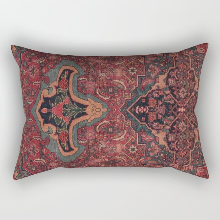 Traditional Heritage Moroccan Design Rectangular Pillow