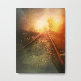 Tracks  Metal Print | Digital, Landscape, Photo 