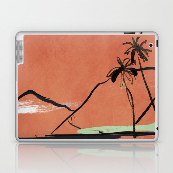 Landscape sketch art 15 Laptop & iPad Skin