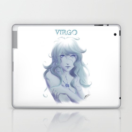 Virgo Sign - Zodiac series by OccultArt Laptop & iPad Skin