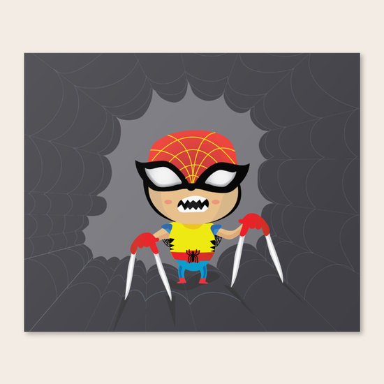 Spiderine Canvas Print