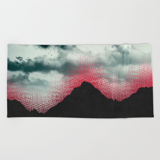 erosion Beach Towel