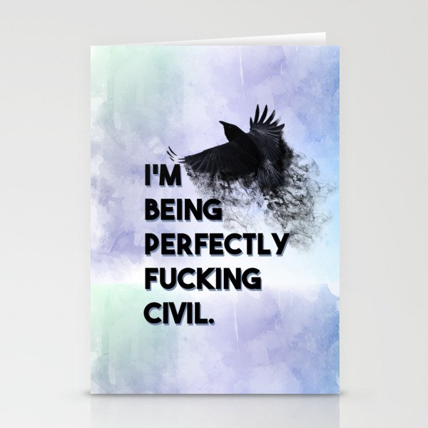 The Raven Cycle - Perfectly Civil Stationery Cards