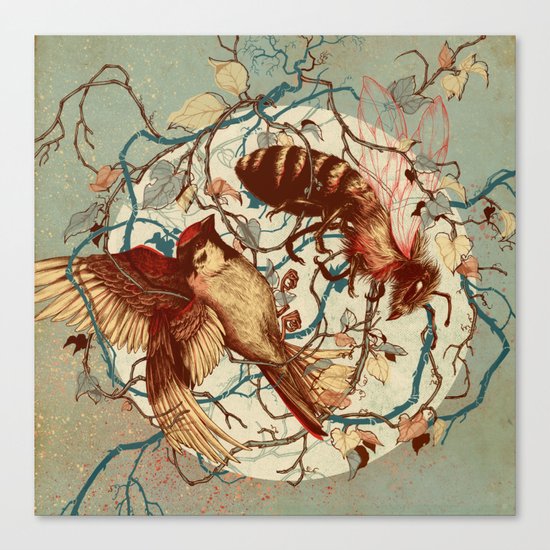 Honey & Sorrow Canvas Print