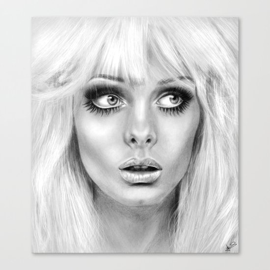 + BAMBI EYES + Canvas Print