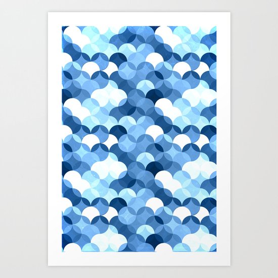 Wavey Art Print