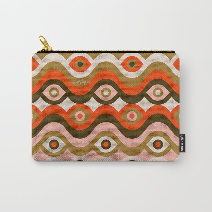 Psychedelic Eye Melt – Retro Carry-All Pouch