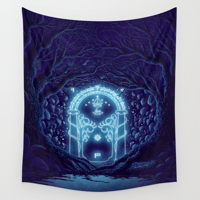 Welcome to Khazad-dum Wall Tapestry
