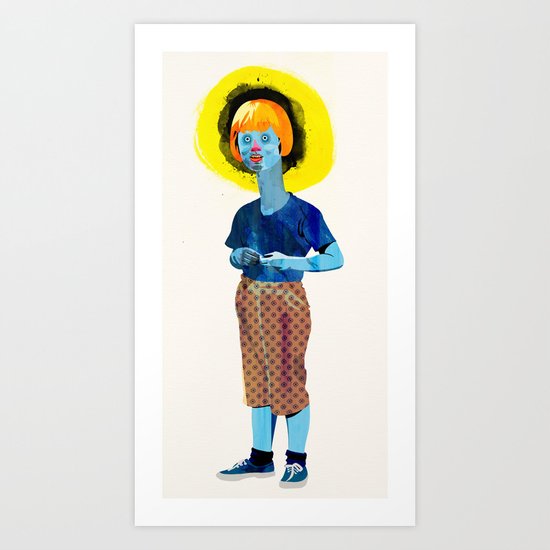 The Kid Art Print