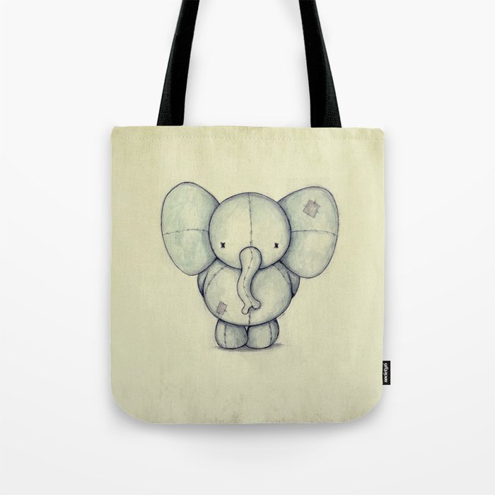Cute Elephant Tote Bag