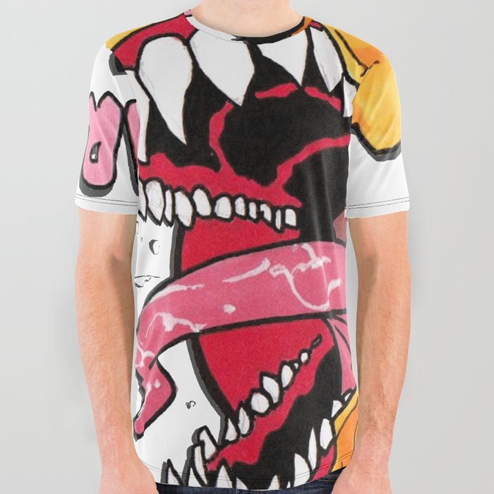 Hurtrex All Over Graphic Tee