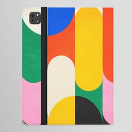 BAUHAUS 03: Exhibition 1923 | Mid Century Series  iPad Folio Case | 70S, 90S, Museum, Bold, Pop, Modern, Abstract, French, Geometric, Graphicdesign 
