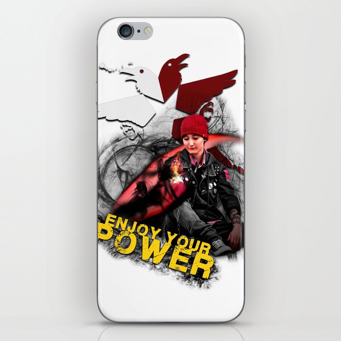 InFamous Second Son - "ENJOY YOUR POWER" iPhone Skin