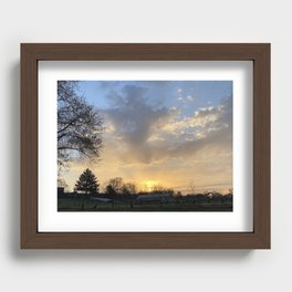 Sunrise Dreaming Recessed Framed Print