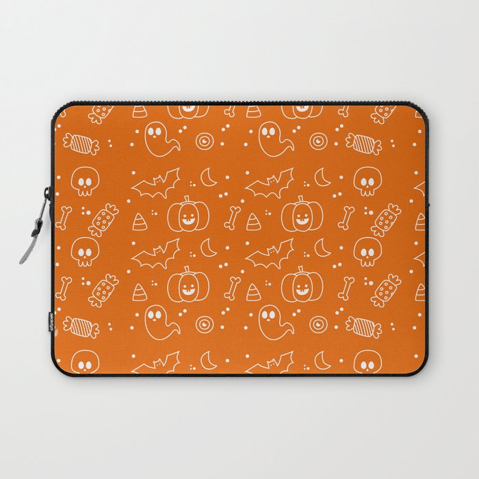Halloween Pattern Laptop Sleeve