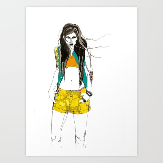 Citrus Art Print
