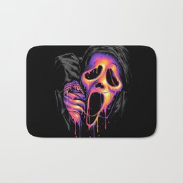ghostface Bath Mat | Digital, Ghostface, Michealmyers, Graphicdesign, Psychopath, Psycho, Scream, Thriller, Spooky, Killer 