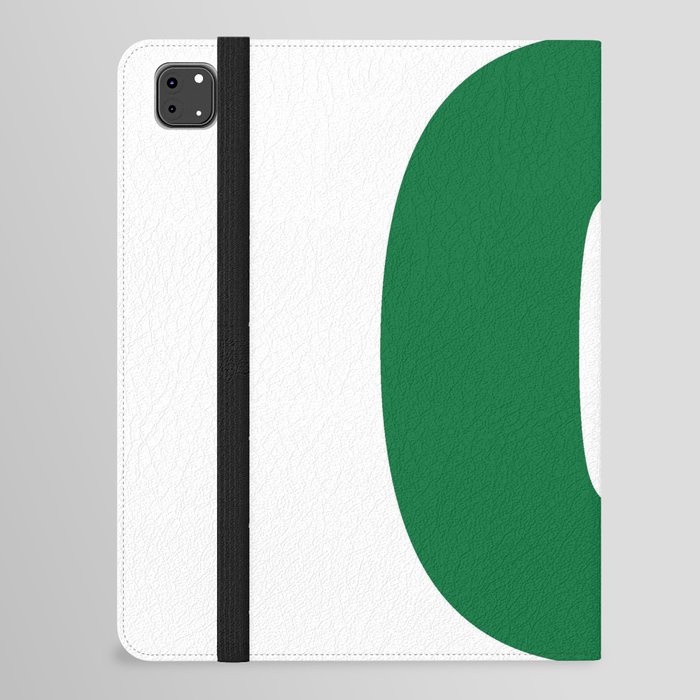 0 (Olive & White Number) iPad Folio Case