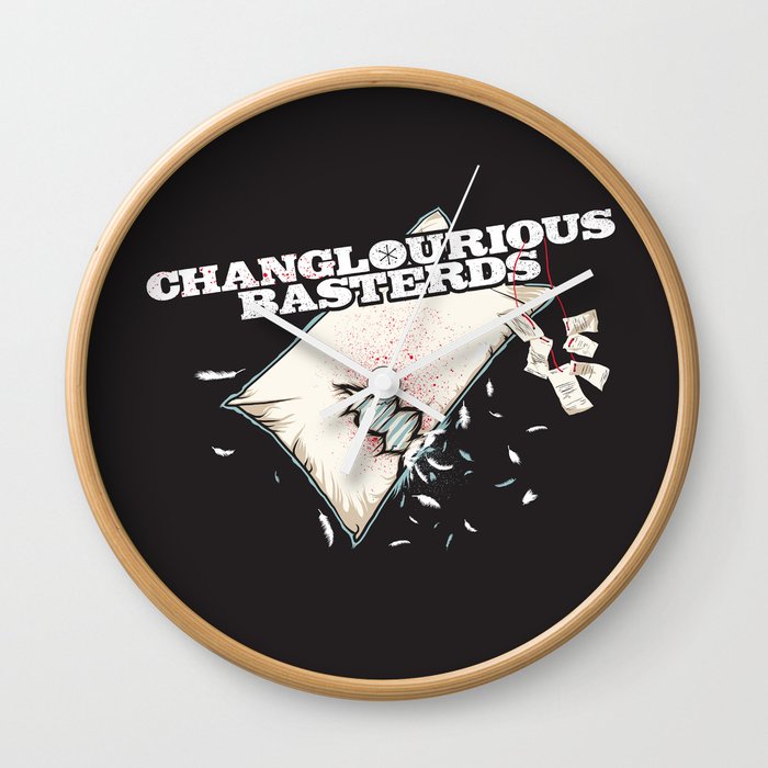 Changlourious Basterds Wall Clock