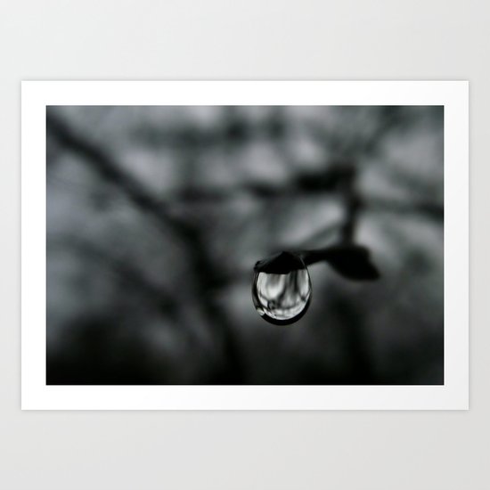 One tear Art Print
