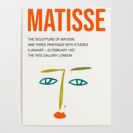 The sculpture of Matisse Poster
