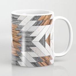 Urban Tribal Pattern No.8 - Aztec - Wood Coffee Mug