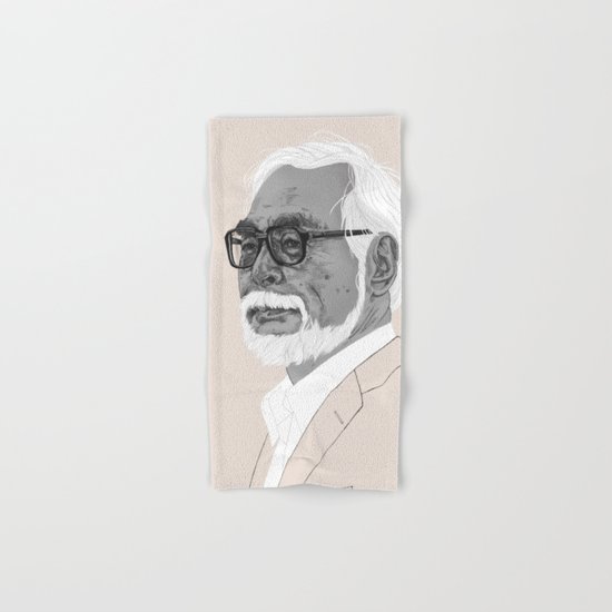 Hayao Miyazaki Hand & Bath Towel